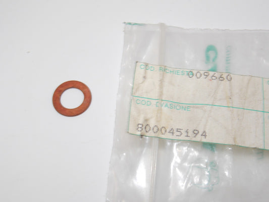 OEM CAGIVA HUSQVARNA 89-90 510 4 TEMPI/TE-TC 510 CYLINDRER HEAD WASHER 800045194 - MotoRaider