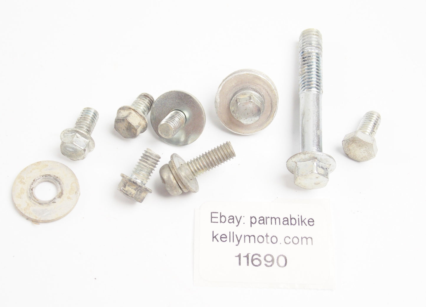 1990 YAMAHA YZ125 MISCELLANEOUS SCREWS BOLTS WASHERS HARDWARE - MotoRaider