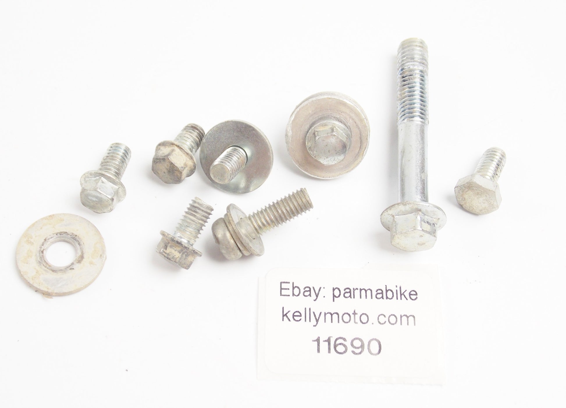 1990 YAMAHA YZ125 MISCELLANEOUS SCREWS BOLTS WASHERS HARDWARE - MotoRaider