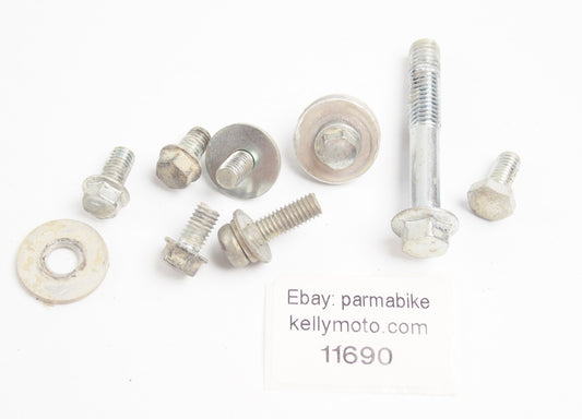 1990 YAMAHA YZ125 MISCELLANEOUS SCREWS BOLTS WASHERS HARDWARE - MotoRaider