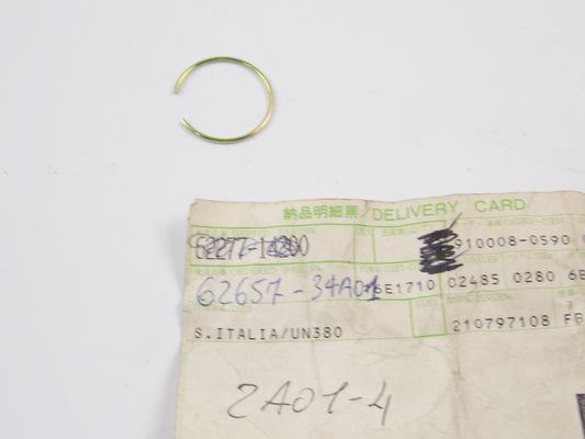 NOS OEM SUZUKI 1985-1986-1987 LT250R RING BEARING STOPPER LEVER 62657-34A01 - MotoRaider