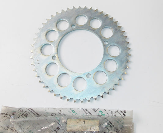 NOS OEM 1986 DUCATI 650 INDIANA REAR DRIVE SPROCKET 48T 035180448 - MotoRaider