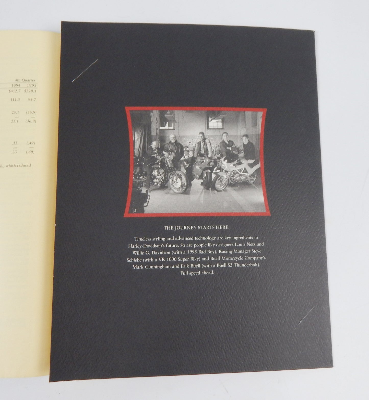 1991 HARLEY CATALOGUE 1994 ANNUAL REPORT 1995 GENUINE MOTORCLOTHES EVO SOFTAIL - MotoRaider