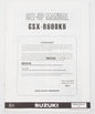 SUZUKI GSX-R600K6 SET-UP MANUAL ASSEMBLY BOOKLET ENGLISH 99505-01076-01E - MotoRaider