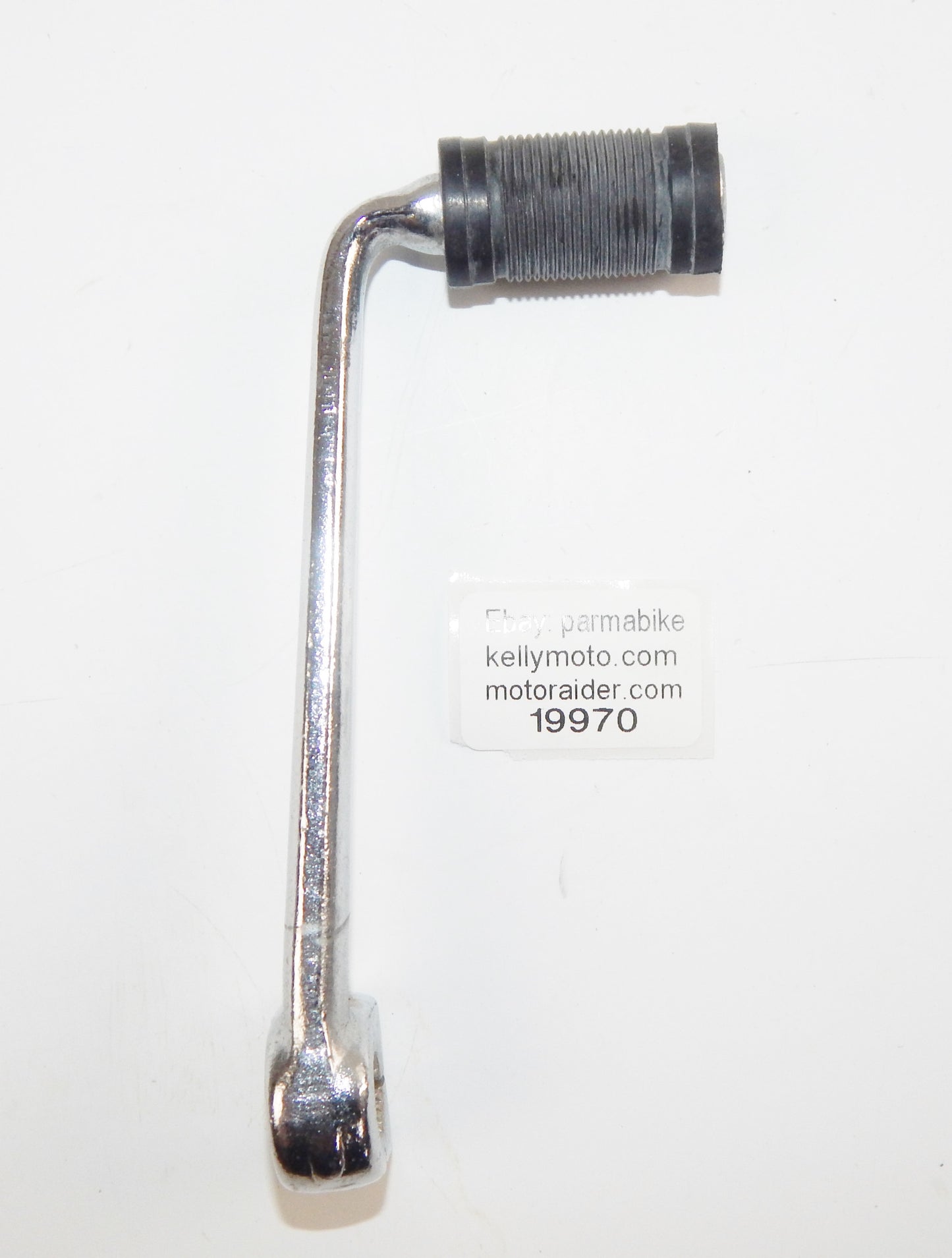 VINTAGE MOTORCYCLE RH GEAR SHIFTER LEVER PEDAL L=135mm SPLINE D=12mm MORINI BETA - MotoRaider