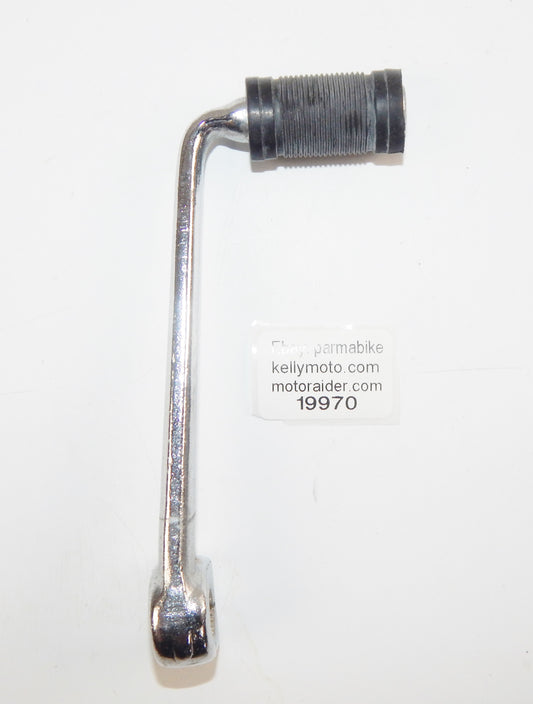 VINTAGE MOTORCYCLE RH GEAR SHIFTER LEVER PEDAL L=135mm SPLINE D=12mm MORINI BETA - MotoRaider