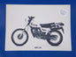 1980's CAGIVA SXT 125 2 STROKE ORIGINAL DEALER PHOTO BROCHURE VINTAGE 11x8" - MotoRaider