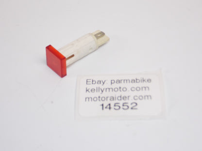 OEM LAVERDA ZUNDAPP LZ 125 175 DASHBOARD RED WARNING LIGHT 71320082 | 71 320 082 - MotoRaider