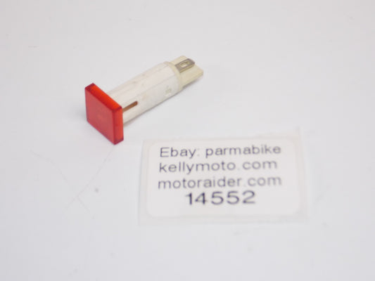OEM LAVERDA ZUNDAPP LZ 125 175 DASHBOARD RED WARNING LIGHT 71320082 | 71 320 082 - MotoRaider