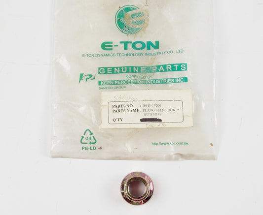 E-TON IMPULS/LIGTHNING/THUNDER/VIPER SELF LOCK NUT M14 650278 | 15611-14200 - MotoRaider