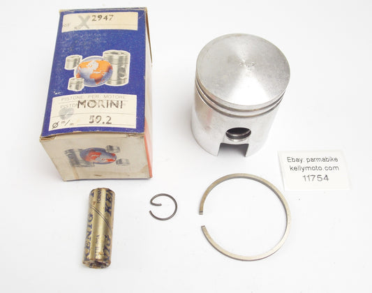 NOS ASSO WERKE 2947 PISTON + RING + PIN + CLIP D. 50.2 mm FRANCO MORINI - MotoRaider