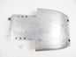 VINTAGE MOTORCYCLE ENGINE FRAME PROTECTOR SKID PLATE 14"x9.5" ENDURO MOTOCROSS - MotoRaider