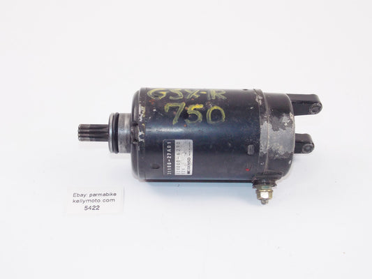 1989 SUZUKI GSX-R750 DENSO ENGINE STARTER MOTOR 31100-27A01 12V - MotoRaider