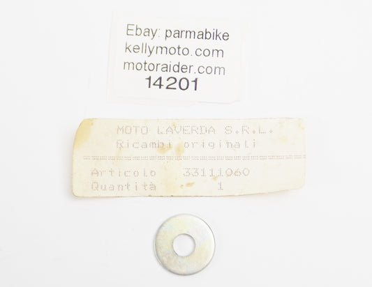 OEM LAVERDA LZ 125 175 REAR TOOL BOX WASHER PLATE 33111060 | 33 111 060 - MotoRaider