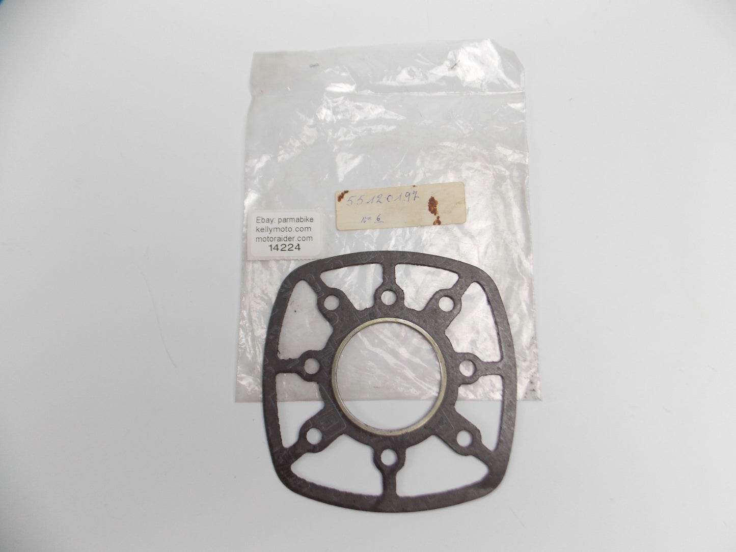 OEM LAVERDA 1985 LB-1 125 SPORT CUSTOM MOTOR CYLINDER HEAD GASKET 55 120 197 - MotoRaider