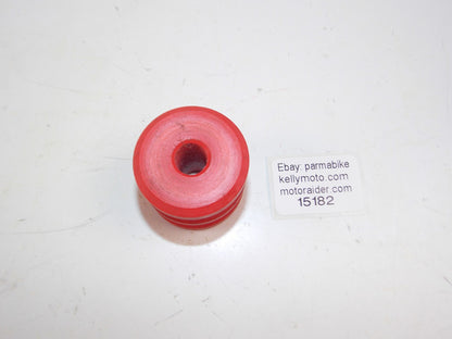 VINTAGE MOTORCYCLE CHAIN GUIDE ROLLER RED D=41mm W=37mm MOTOCROSS ENDURO STREET - MotoRaider