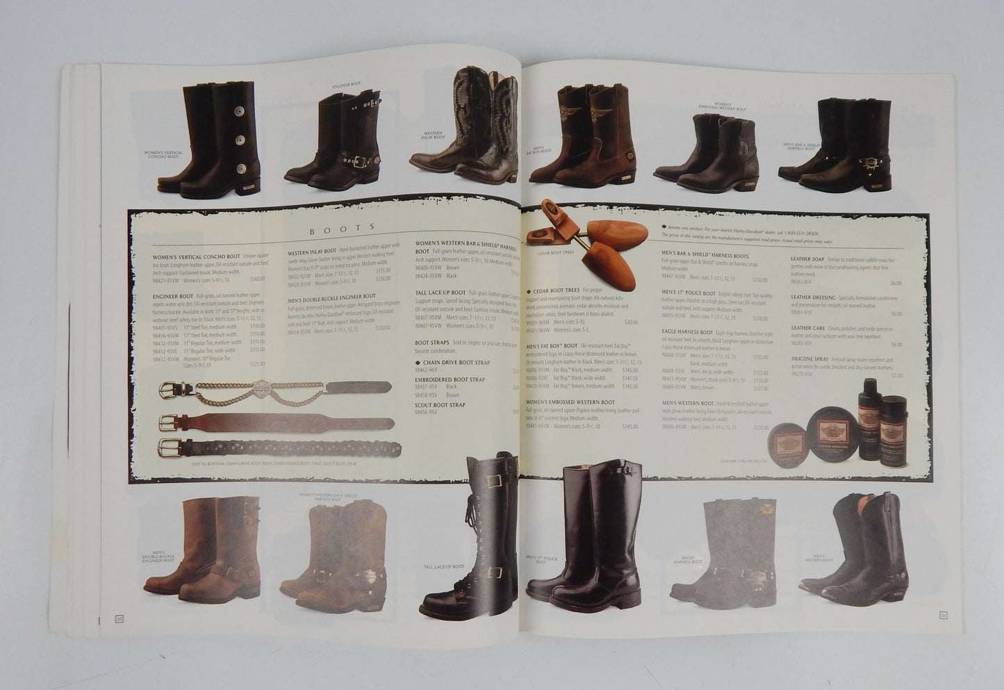 1991 HARLEY CATALOGUE 1994 ANNUAL REPORT 1995 GENUINE MOTORCLOTHES EVO SOFTAIL - MotoRaider