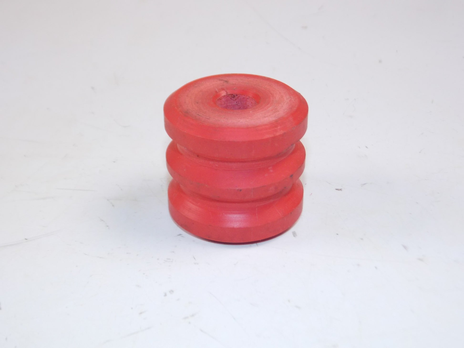 VINTAGE MOTORCYCLE CHAIN GUIDE ROLLER RED D=41mm W=37mm MOTOCROSS ENDURO STREET - MotoRaider