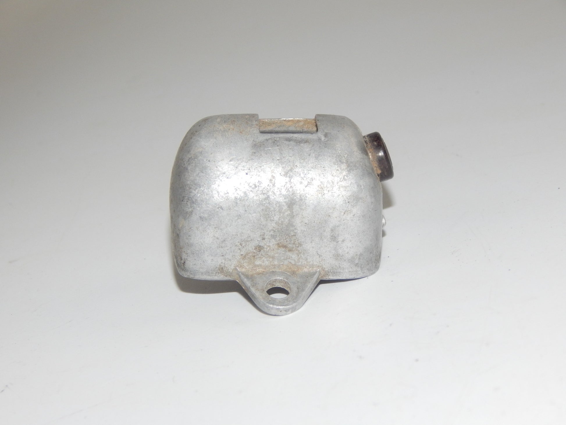 VINTAGE CZ MOTORCYCLE HANDLEBAR SWITCH COVER 1/8 F3019 ALUMINUM JAWA - MotoRaider