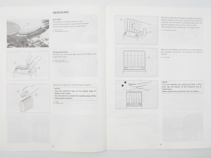 SUZUKI GSX-R600K6 SET-UP MANUAL ASSEMBLY BOOKLET ENGLISH 99505-01076-01E - MotoRaider