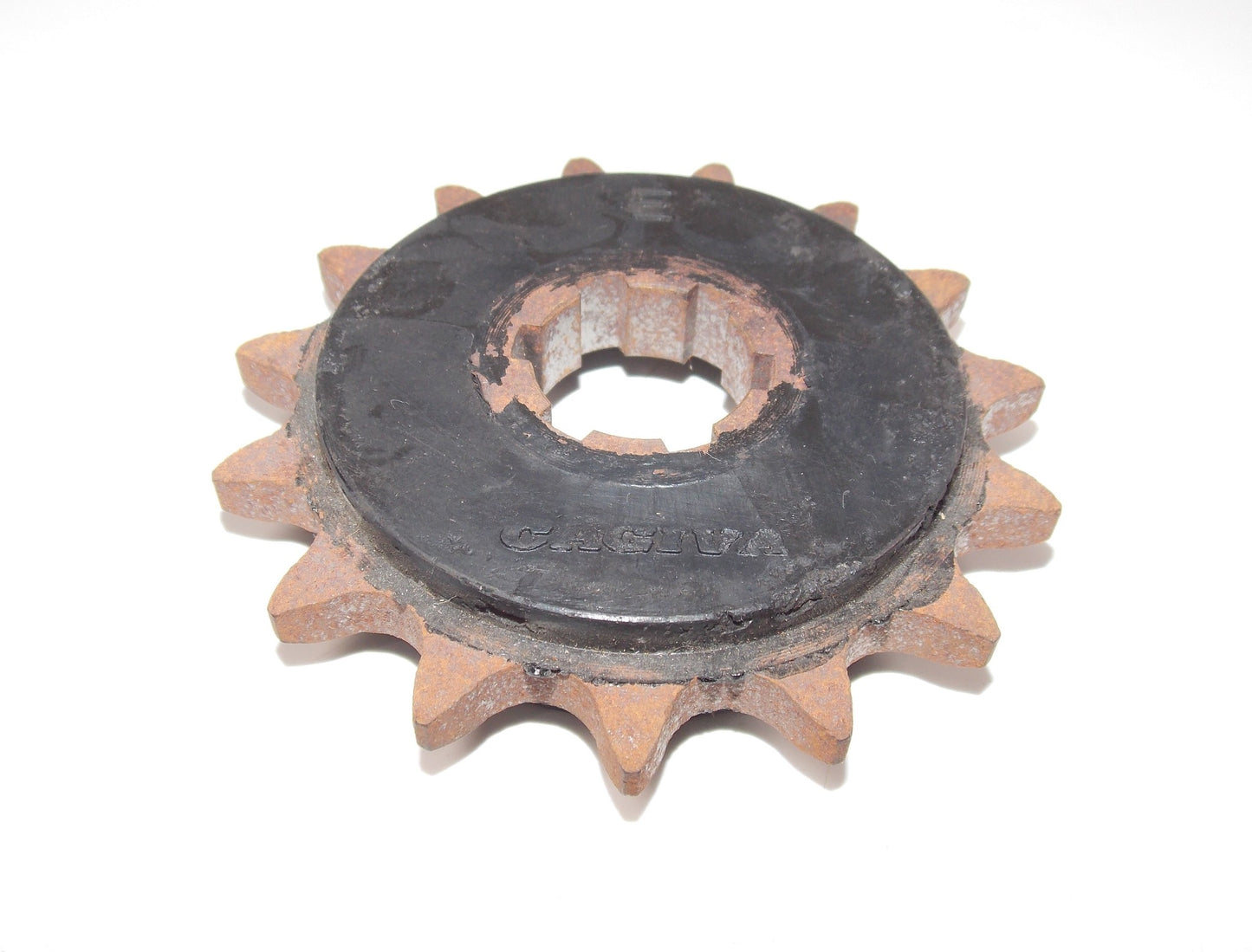 NOS OEM CAGIVA FRONT COUNTER DRIVE SPROCKET 15T MORINI DUCATI MV HUSQVARNA - MotoRaider