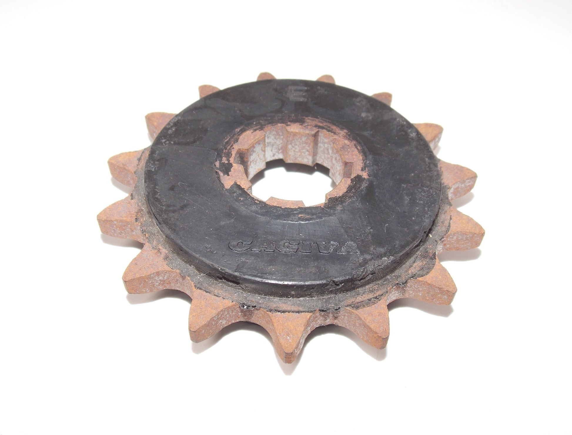 NOS OEM CAGIVA FRONT COUNTER DRIVE SPROCKET 15T MORINI DUCATI MV HUSQVARNA - MotoRaider