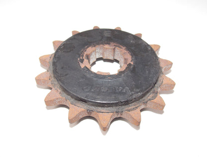 NOS OEM CAGIVA FRONT COUNTER DRIVE SPROCKET 15T MORINI DUCATI MV HUSQVARNA - MotoRaider