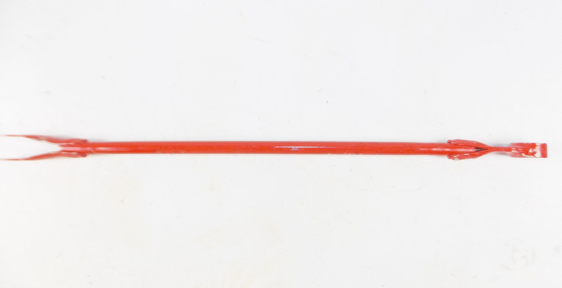 VINTAGE CROSS ENDURO RED REAR WHEEL BRAKE PLATE STAY BETA 1983 500 L=570 mm - MotoRaider