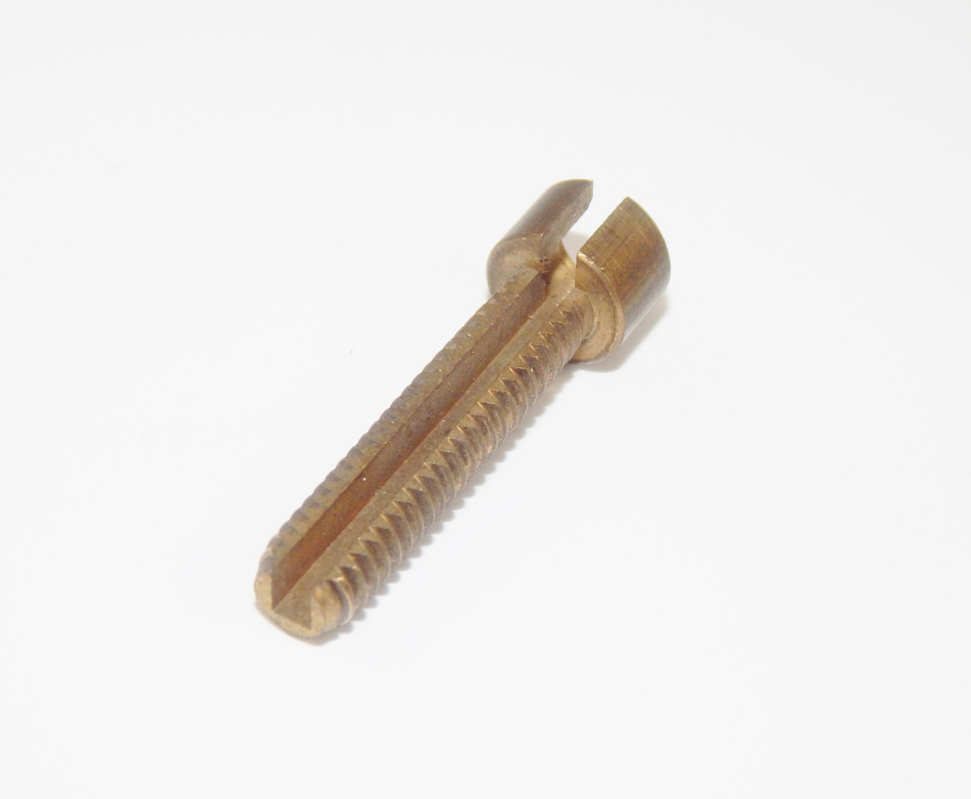 BRASS CABLE ADJUSTING SCREW BRAKE CLUTCH LEVER PERCH VINTAGE MOTORCYCLE MOPED - MotoRaider