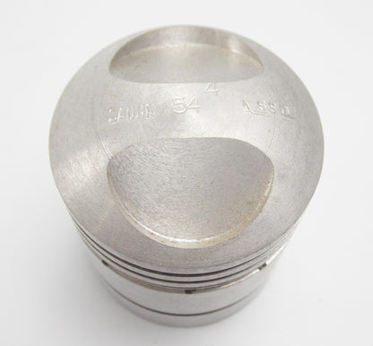 NOS ASSO WERKE PISTON+RINGS+CLIPS+PIN SET CPL 55.4 mm FB MONDIAL 125 cc CHAMPION - MotoRaider