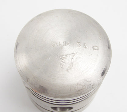 NOS DINAMIN PISTON + PIN + CLIPS DIAMETER 54 mm F.B. MONDIAL 125 cc - MotoRaider