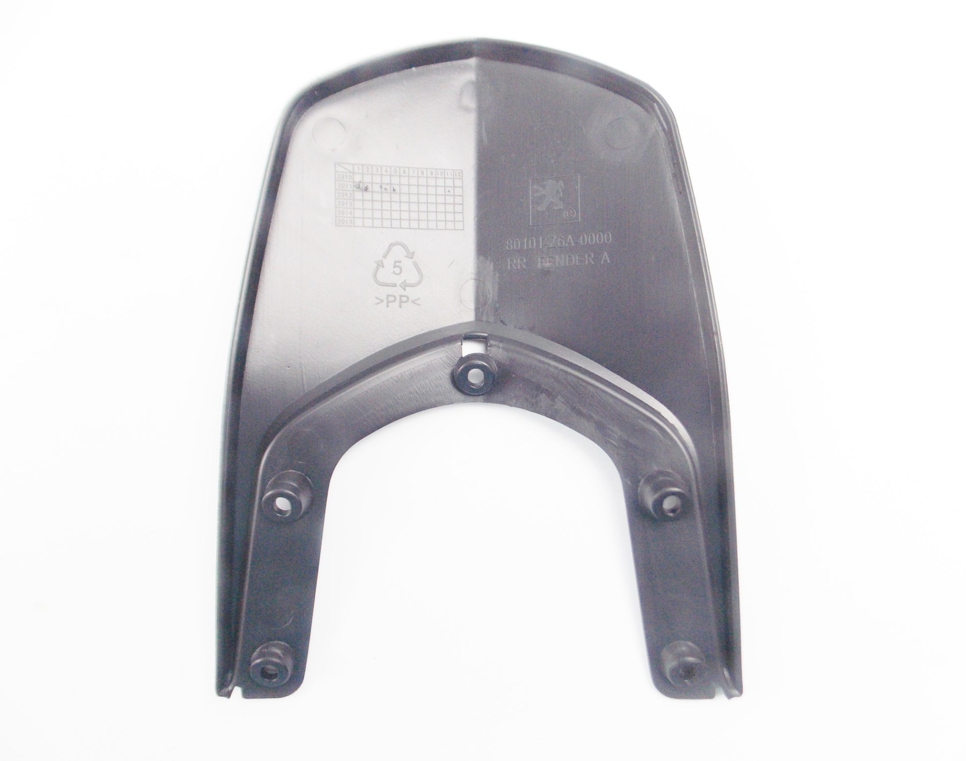 OEM PEUGEOT 2016 TWEET 50/2018 TWEET 125 PRO MUDGUARD EXTENSION MUDFLAP # 780891 - MotoRaider