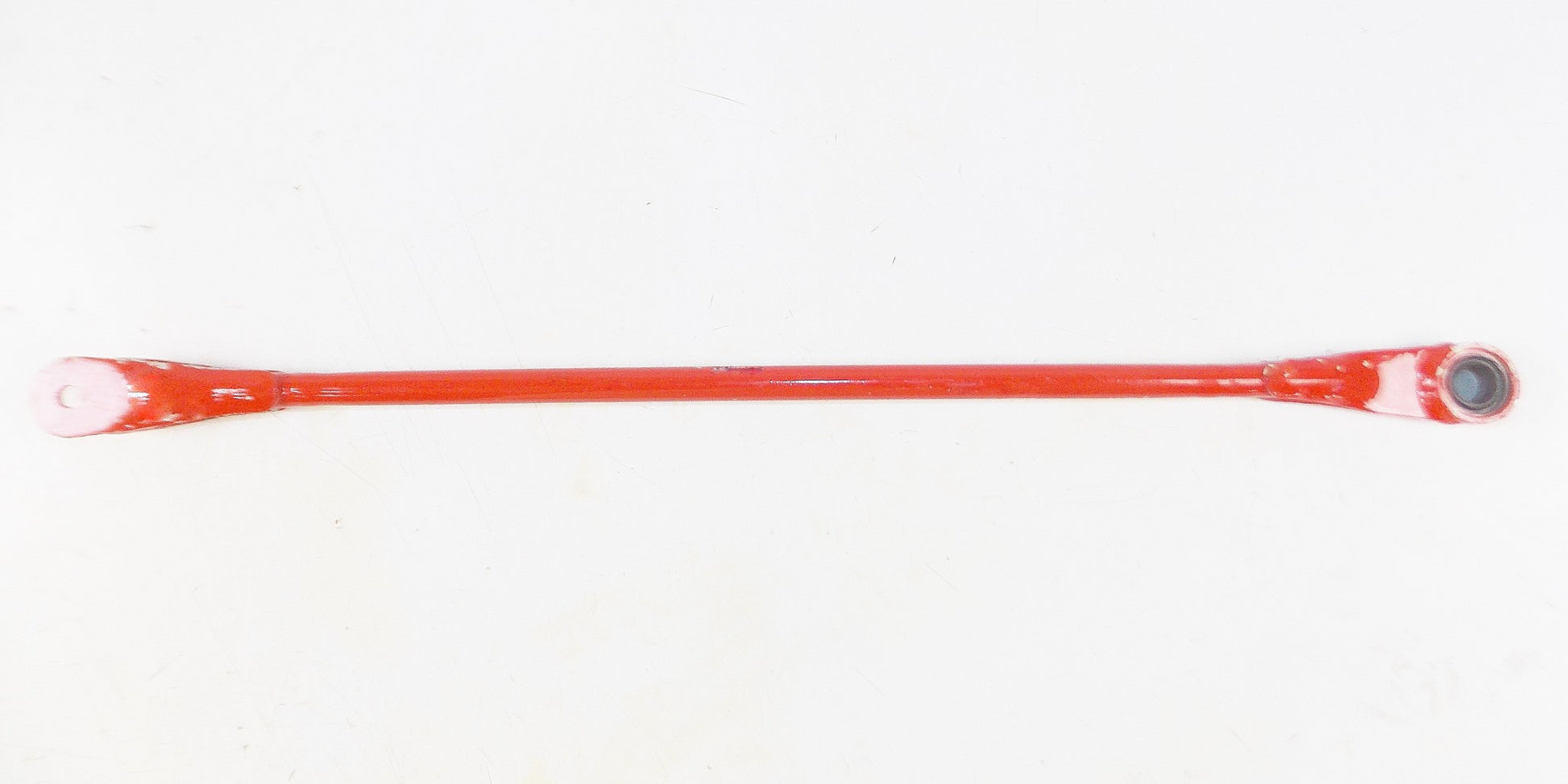 VINTAGE CROSS ENDURO RED REAR WHEEL BRAKE PLATE STAY BETA 1983 500 L=570 mm - MotoRaider
