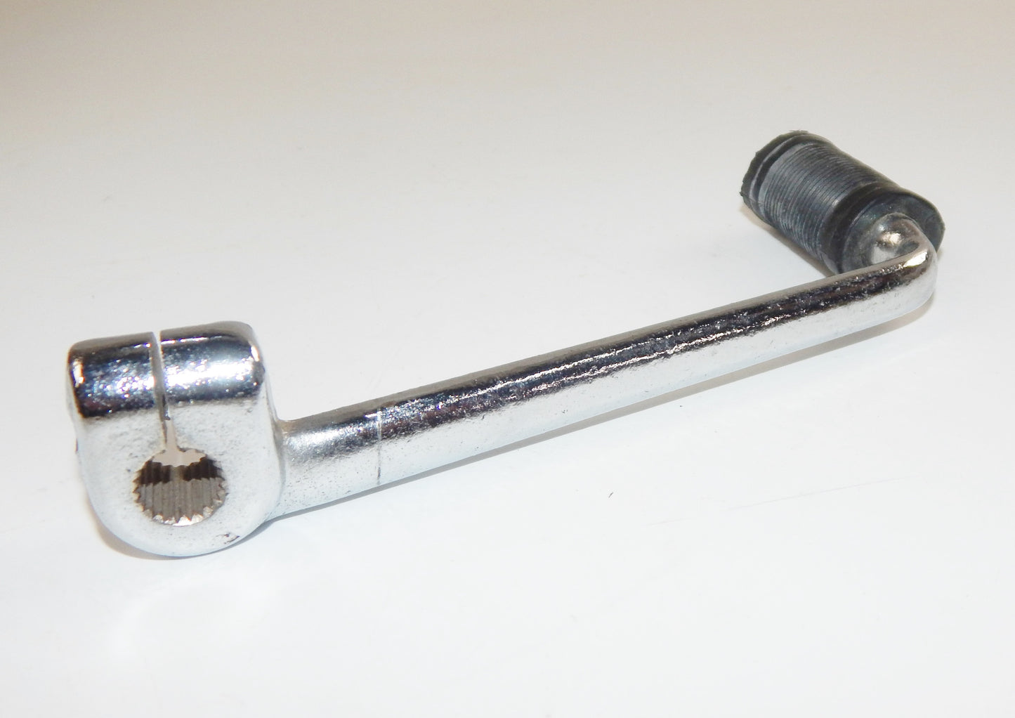 VINTAGE MOTORCYCLE RH GEAR SHIFTER LEVER PEDAL L=135mm SPLINE D=12mm MORINI BETA - MotoRaider