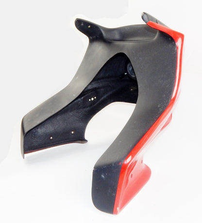 WINDLINE FIBERGLASS FAIRING COWLING+HEADLIGHT RED SUZUKI 27"x21" VINTAGE ITALY - MotoRaider