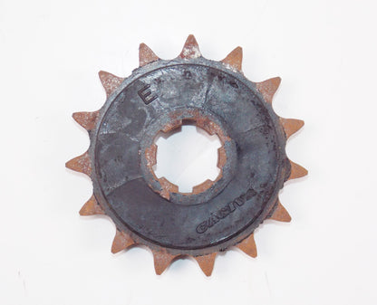 NOS OEM CAGIVA FRONT COUNTER DRIVE SPROCKET 15T MORINI DUCATI MV HUSQVARNA - MotoRaider