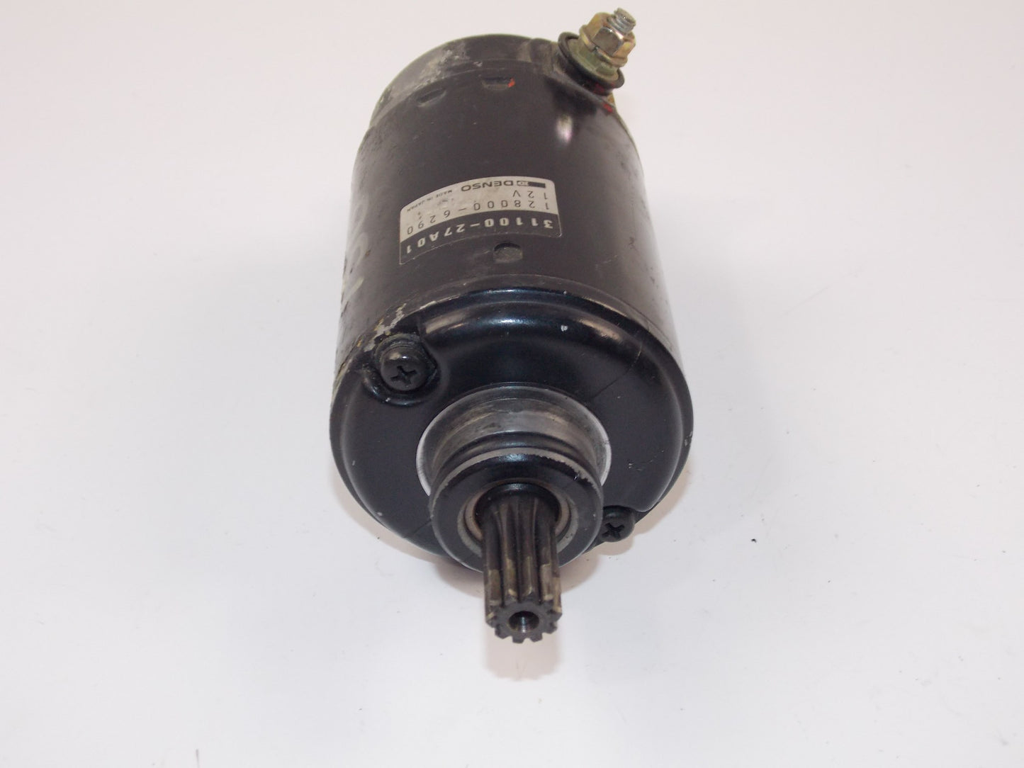 1989 SUZUKI GSX-R750 DENSO ENGINE STARTER MOTOR 31100-27A01 12V - MotoRaider