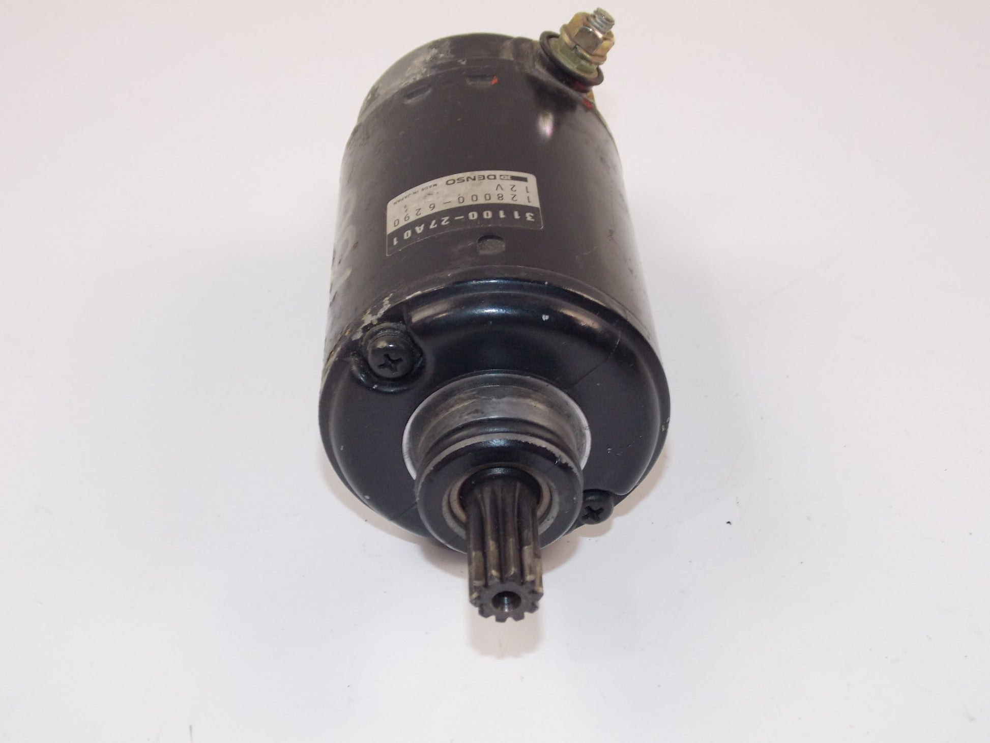 1989 SUZUKI GSX-R750 DENSO ENGINE STARTER MOTOR 31100-27A01 12V - MotoRaider