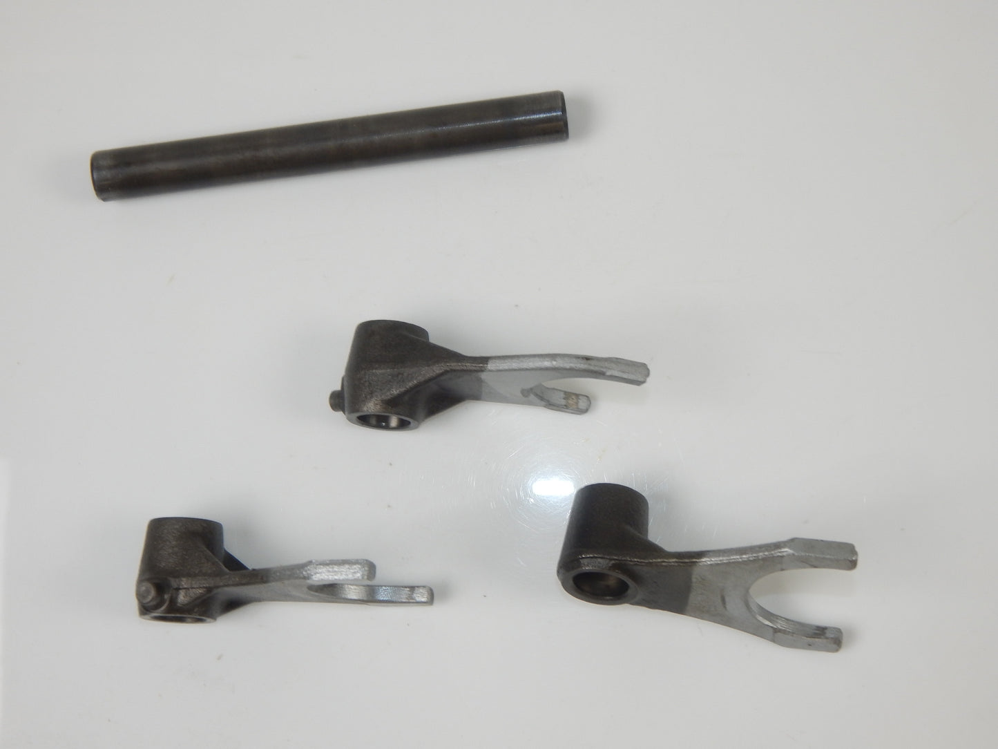 1986 SUZUKI GSXR750 MOTOR GEAR CHNAGE FORK SHIFT No 1,2,3+SHAFT ROD TRANSMISSION - MotoRaider