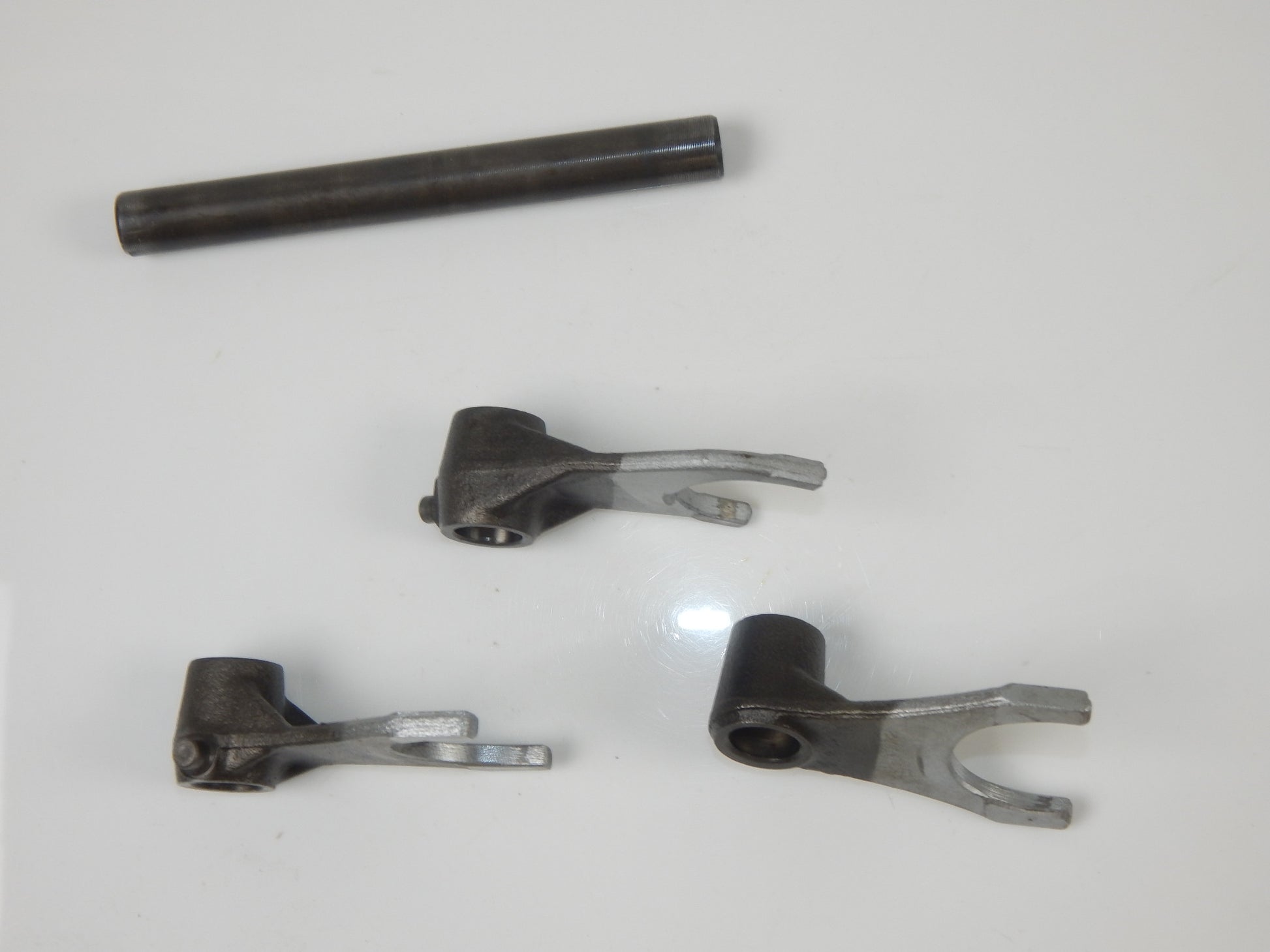 1986 SUZUKI GSXR750 MOTOR GEAR CHNAGE FORK SHIFT No 1,2,3+SHAFT ROD TRANSMISSION - MotoRaider