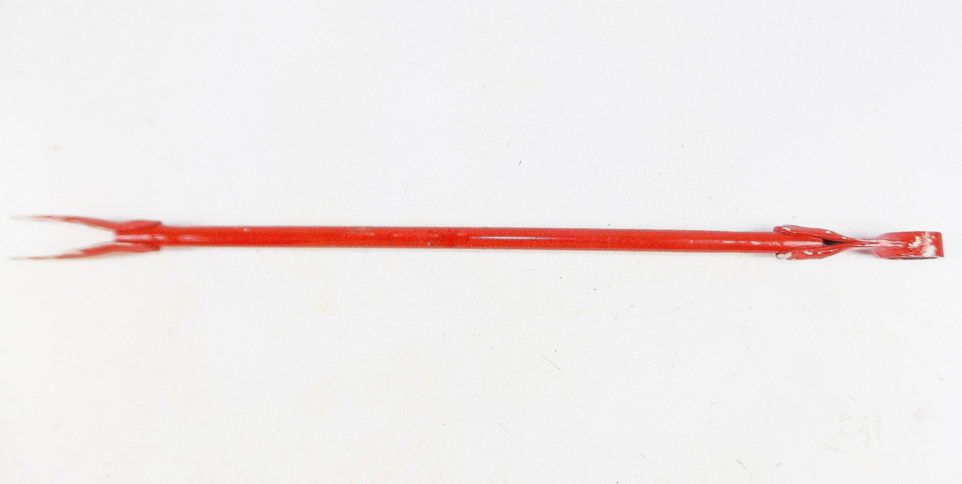 VINTAGE CROSS ENDURO RED REAR WHEEL BRAKE PLATE STAY BETA 1983 500 L=570 mm - MotoRaider