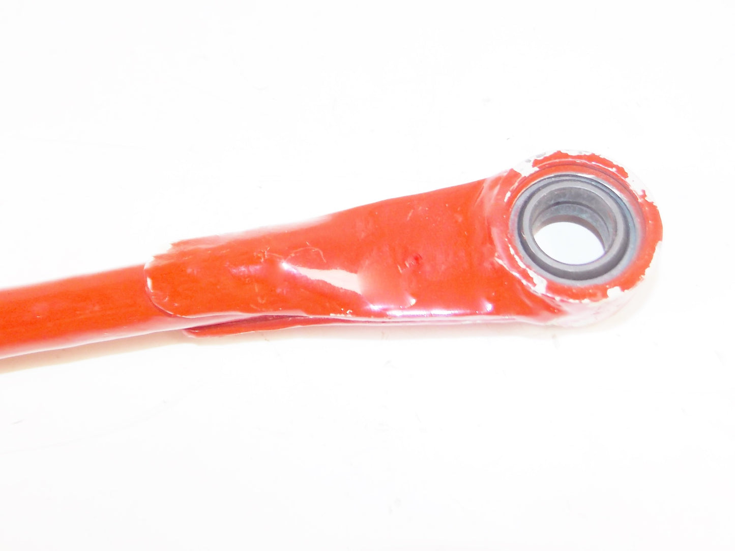 VINTAGE CROSS ENDURO RED REAR WHEEL BRAKE PLATE STAY BETA 1983 500 L=570 mm - MotoRaider