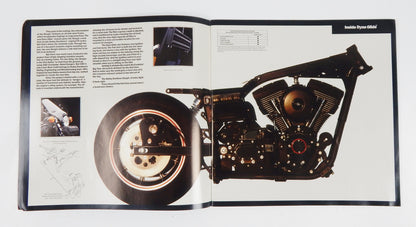 1991 HARLEY CATALOGUE 1994 ANNUAL REPORT 1995 GENUINE MOTORCLOTHES EVO SOFTAIL - MotoRaider