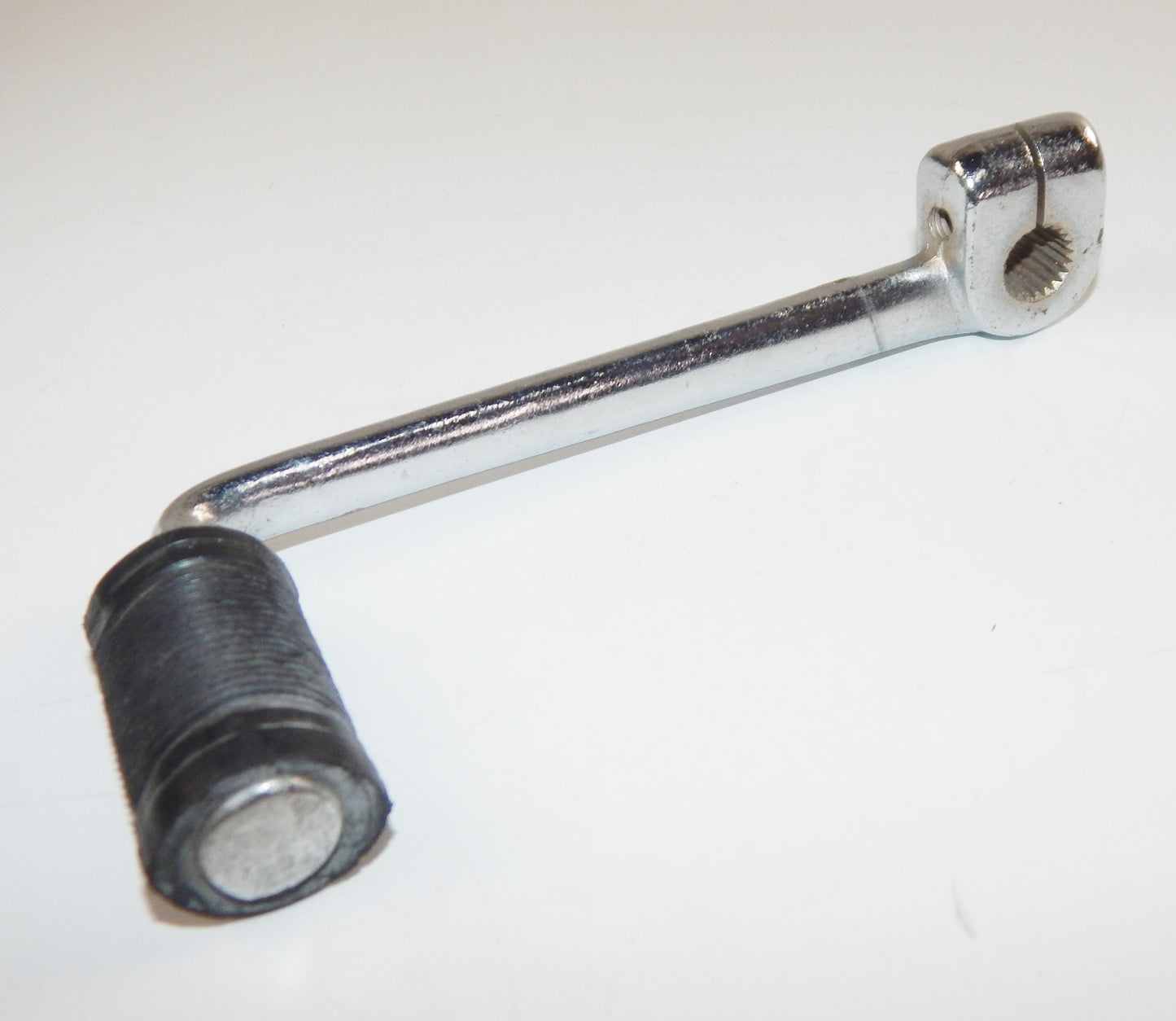 VINTAGE MOTORCYCLE RH GEAR SHIFTER LEVER PEDAL L=135mm SPLINE D=12mm MORINI BETA - MotoRaider