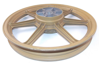 GRIMECA 7 RAZZE REAR WHEEL RIM DOT-D GOLDEN 7 SPOKES 1.85 x 18" LAVERDA CAGIVA - MotoRaider