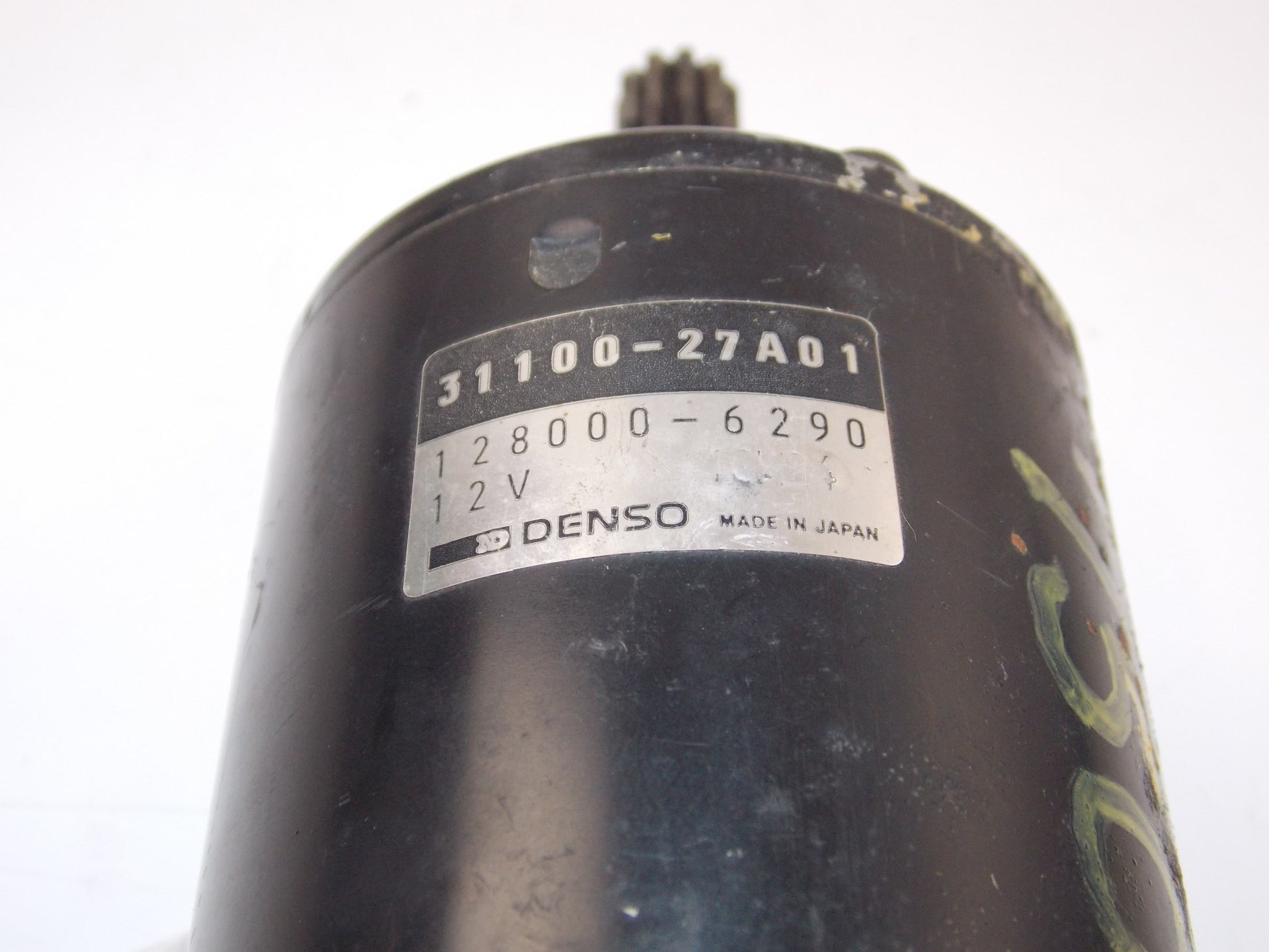 1989 SUZUKI GSX-R750 DENSO ENGINE STARTER MOTOR 31100-27A01 12V - MotoRaider