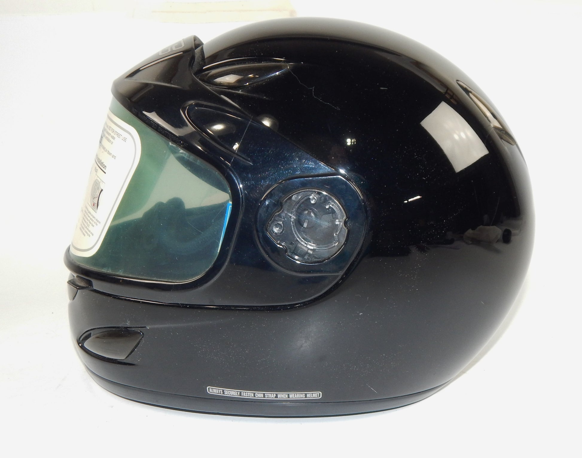 HJC CL-14 S MOTORCYCLES HELMET BLACK CLEAR SHIELD SIZE S ATV SNOWMOBILE QUAD - MotoRaider