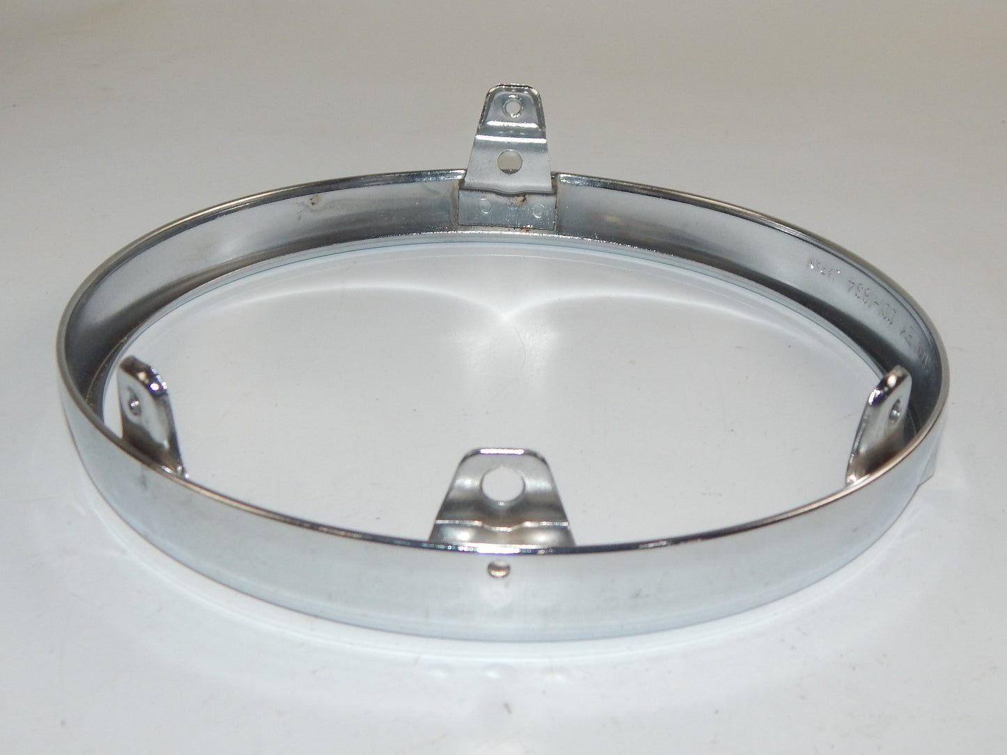 OEM KAWASAKI HEADLIGHT RIM BEZEL CHROME 001-1834 STANLEY VINTAGE MOTORCYCLE - MotoRaider
