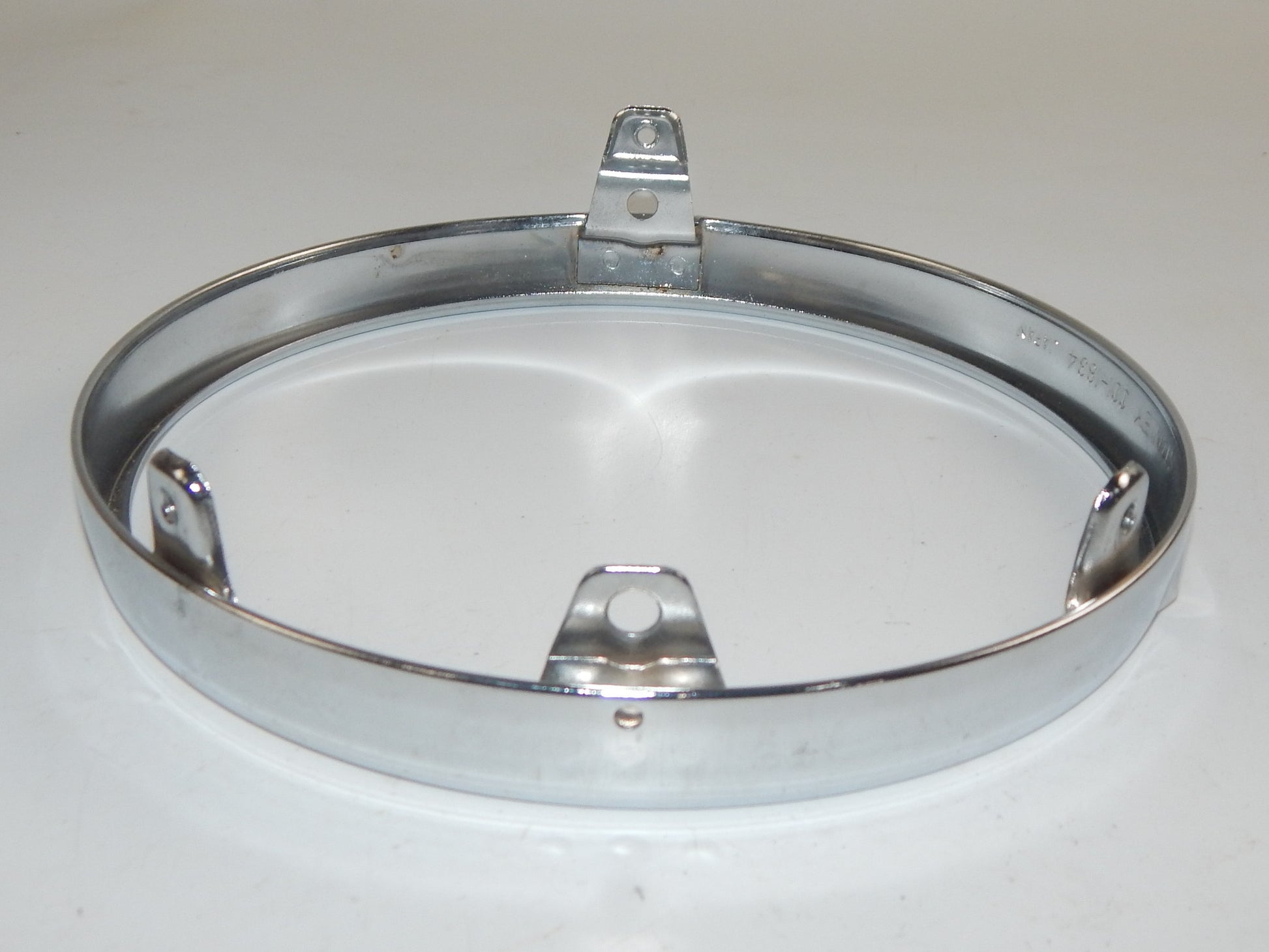 OEM KAWASAKI HEADLIGHT RIM BEZEL CHROME 001-1834 STANLEY VINTAGE MOTORCYCLE - MotoRaider