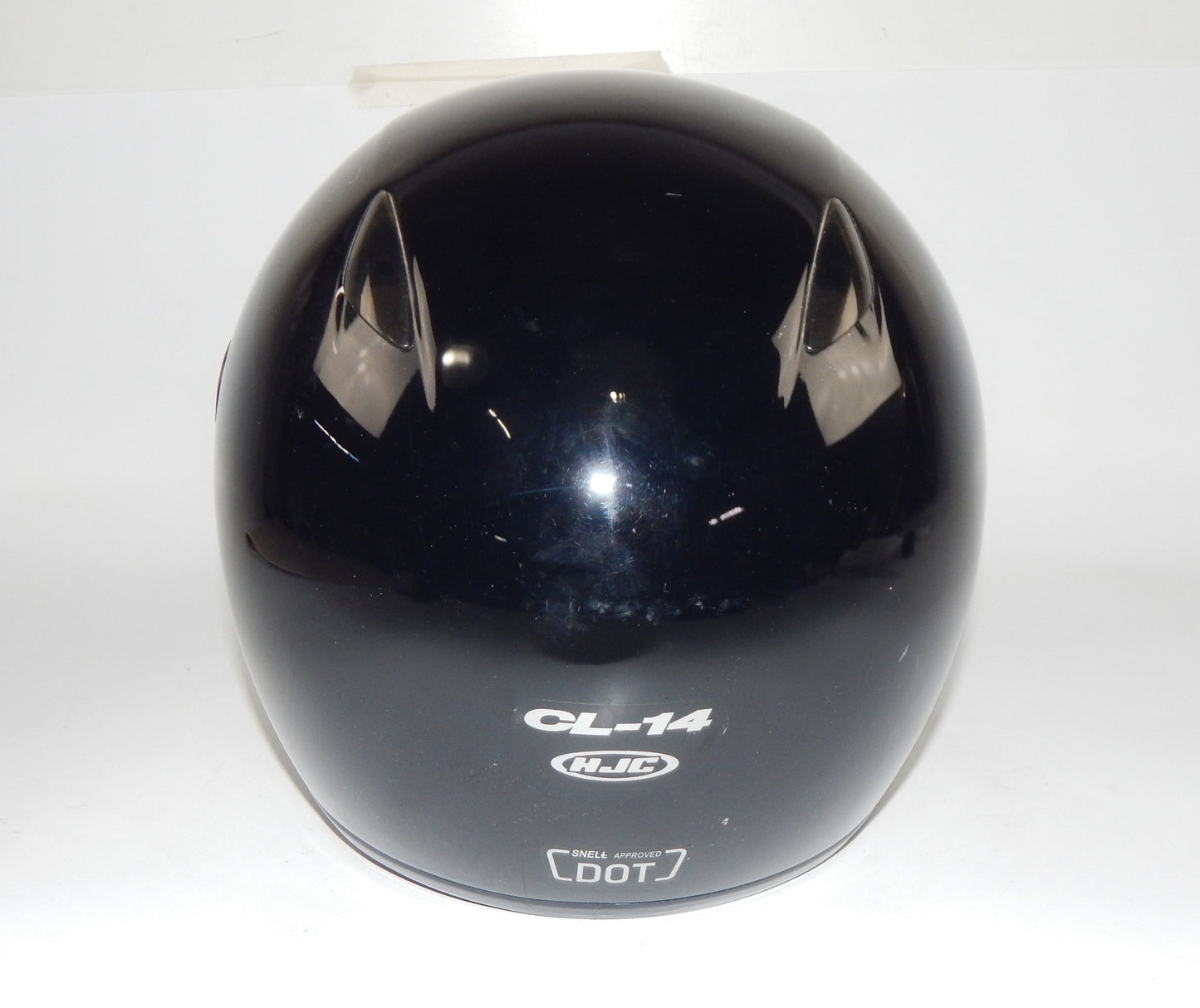 HJC CL-14 S MOTORCYCLES HELMET BLACK CLEAR SHIELD SIZE S ATV SNOWMOBILE QUAD - MotoRaider